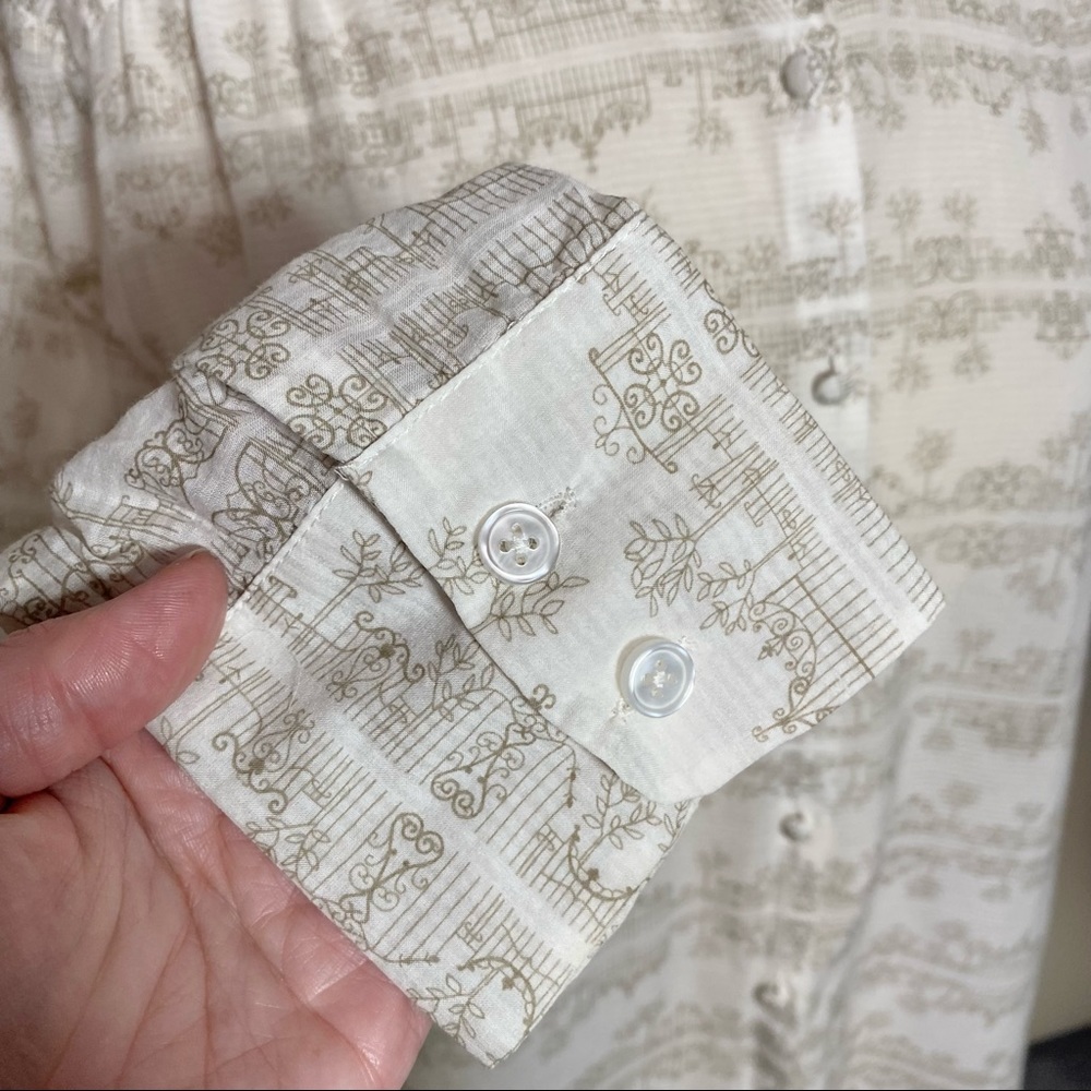 Pendleton Lightweight Button Front Top L - image 5